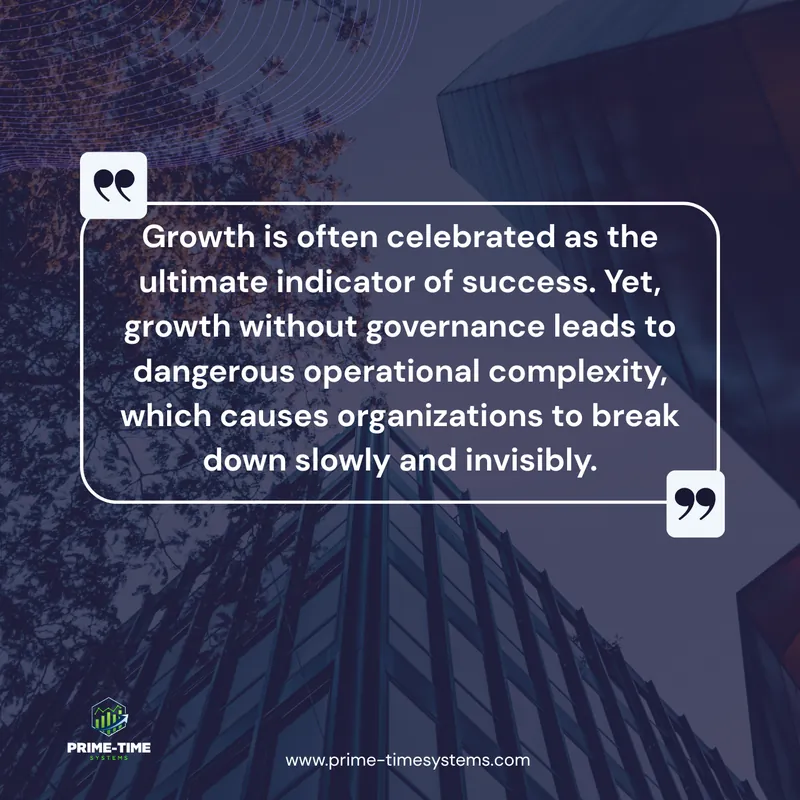 Growth Without Governance Is an Iceberg